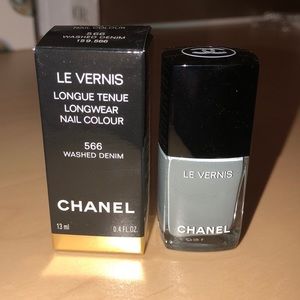 CHANEL Le Vernis Nail Colour in #566 Washed Denim✨